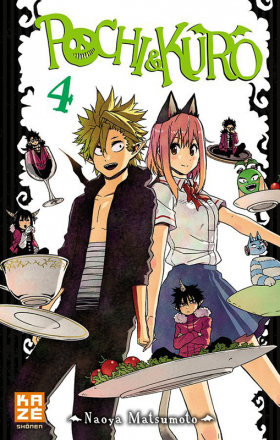 couverture manga Pochi &amp; Kuro T4