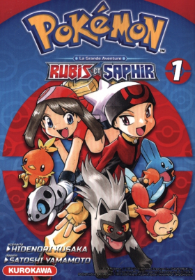 couverture manga Pokémon la grande aventure  – Rubis et Saphir, T1