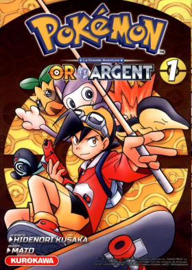 couverture manga Pokémon Or et Argent T1
