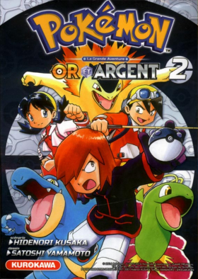couverture manga Pokémon Or et Argent T2