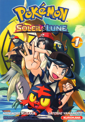 couverture manga Pokémon Soleil et Lune T1