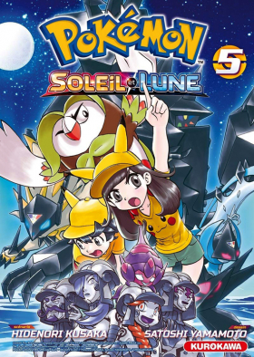 couverture manga Pokémon Soleil et Lune T5