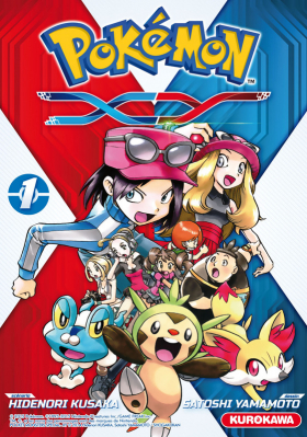 couverture manga Pokémon XY T1