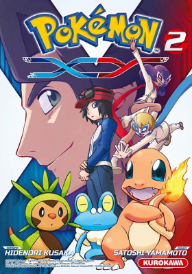 couverture manga Pokémon XY T2