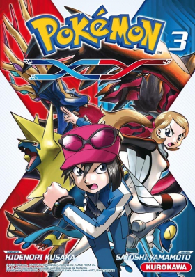 couverture manga Pokémon XY T3