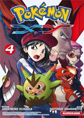 couverture manga Pokémon XY T4