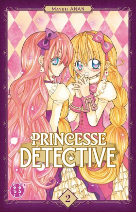 couverture manga Princesse détective T2