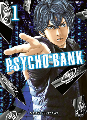 couverture manga Psycho bank T1