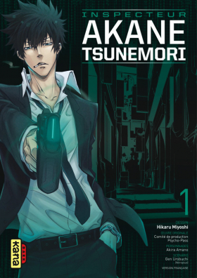 couverture manga Psycho-pass Inspecteur Akane Tsunemori T1