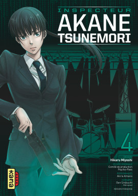 couverture manga Psycho-pass Inspecteur Akane Tsunemori T4