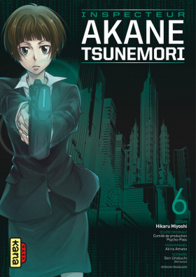 couverture manga Psycho-pass Inspecteur Akane Tsunemori T6