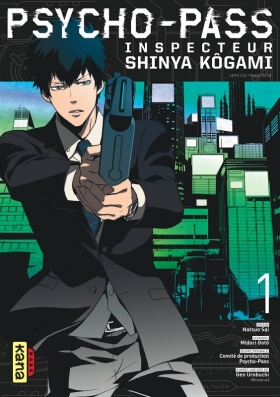 couverture manga Psycho-pass Inspecteur Shinya Kôgami  T1