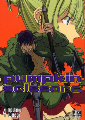 couverture manga Pumpkin scissors T4