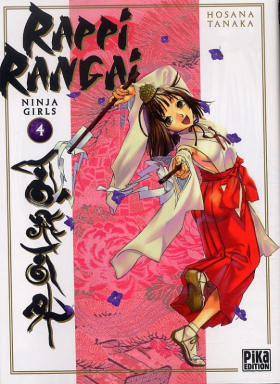 couverture manga Rappi Rangai - Ninja girls T4