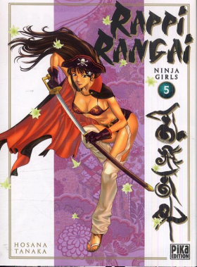 couverture manga Rappi Rangai - Ninja girls T5