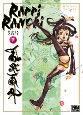 couverture manga Rappi Rangai - Ninja girls T7