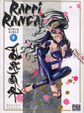 couverture manga Rappi Rangai - Ninja girls T8