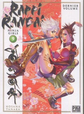couverture manga Rappi Rangai - Ninja girls T9