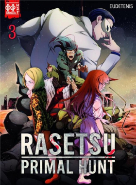couverture manga Rasetsu primal hunt T3