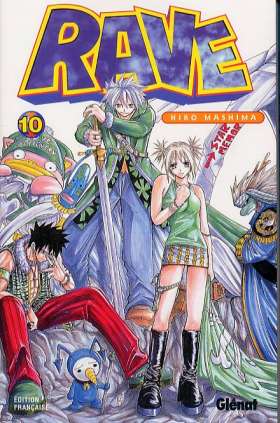 couverture manga Rave T10