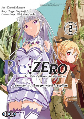 couverture manga Re:Zero – 1e arc : une journée à la capitale, T2