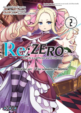 couverture manga Re:Zero – 2e arc : une semaine au manoir, T2