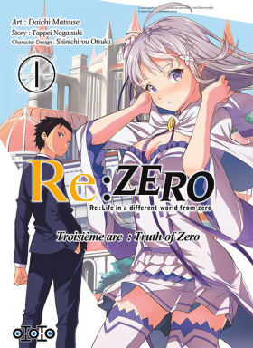 couverture manga Re:Zero – 3e arc Truth of zero, T1