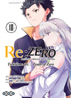 couverture manga Re:Zero – 3e arc Truth of zero, T10