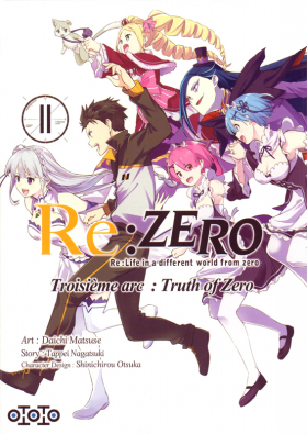 couverture manga Re:Zero – 3e arc Truth of zero, T11