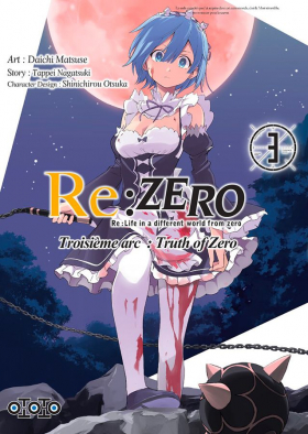 couverture manga Re:Zero – 3e arc Truth of zero, T3