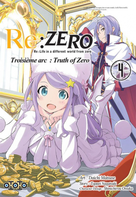 couverture manga Re:Zero – 3e arc Truth of zero, T4