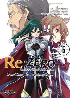 couverture manga Re:Zero – 3e arc Truth of zero, T6