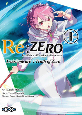couverture manga Re:Zero – 3e arc Truth of zero, T8