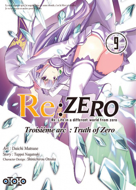 couverture manga Re:Zero – 3e arc Truth of zero, T9