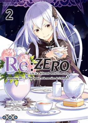 couverture manga Re:Zero – 4e arc : Le Sanctuaire et la sorcière de l&#039;Avarice, T2