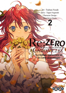 couverture manga Re:Zero Chronicles : La ballade amoureuse de la lame démoniaque T2