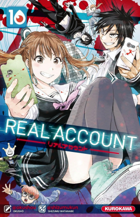 couverture manga Real account T10
