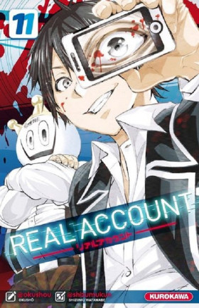 couverture manga Real account T11