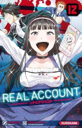 couverture manga Real account T12