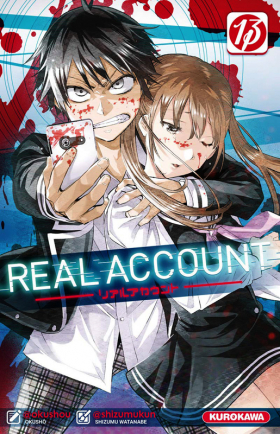 couverture manga Real account T13