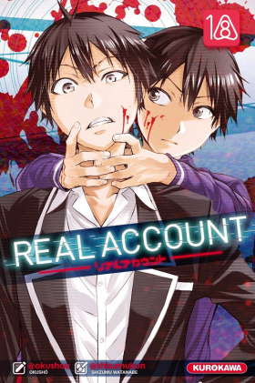 couverture manga Real account T18
