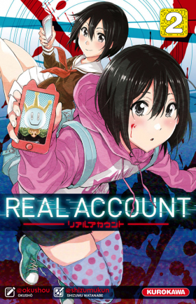 couverture manga Real account T2