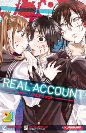 couverture manga Real account T21