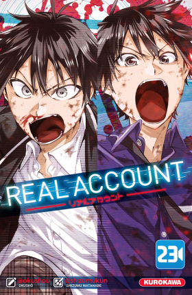couverture manga Real account T23