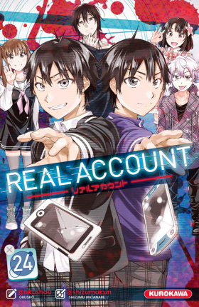 couverture manga Real account T24