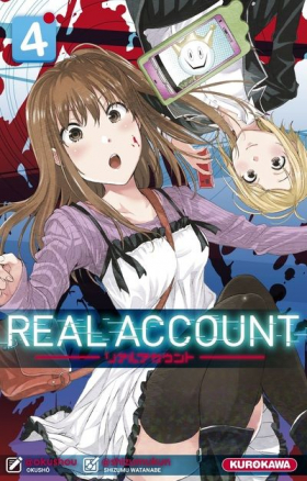 couverture manga Real account T4