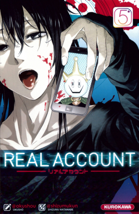 couverture manga Real account T5