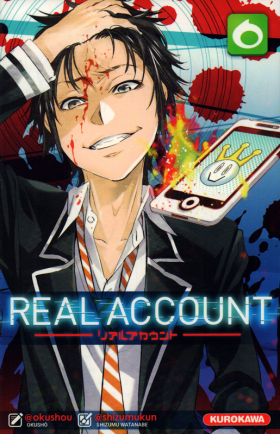 couverture manga Real account T6
