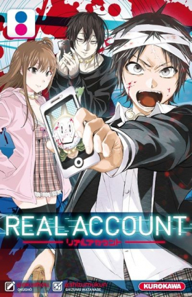 couverture manga Real account T8