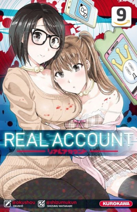 couverture manga Real account T9